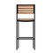 Flash Furniture All-Weather Patio Bar Stool with Faux Teak Slats XU-DG-HW6036B-GG - alternate 10
